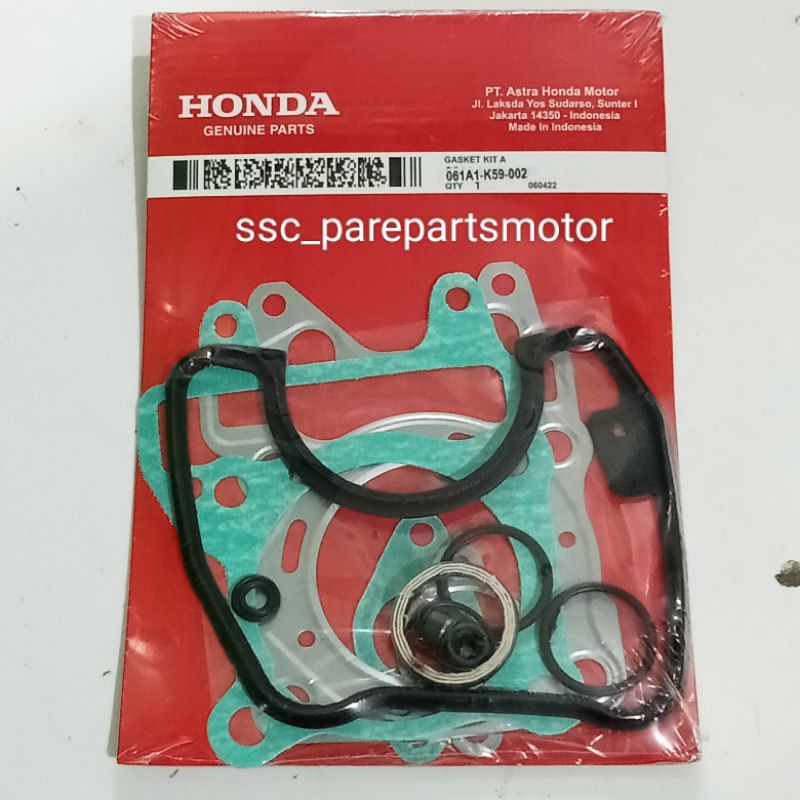 Packing Top Set Vario 150 Fi LED New K59