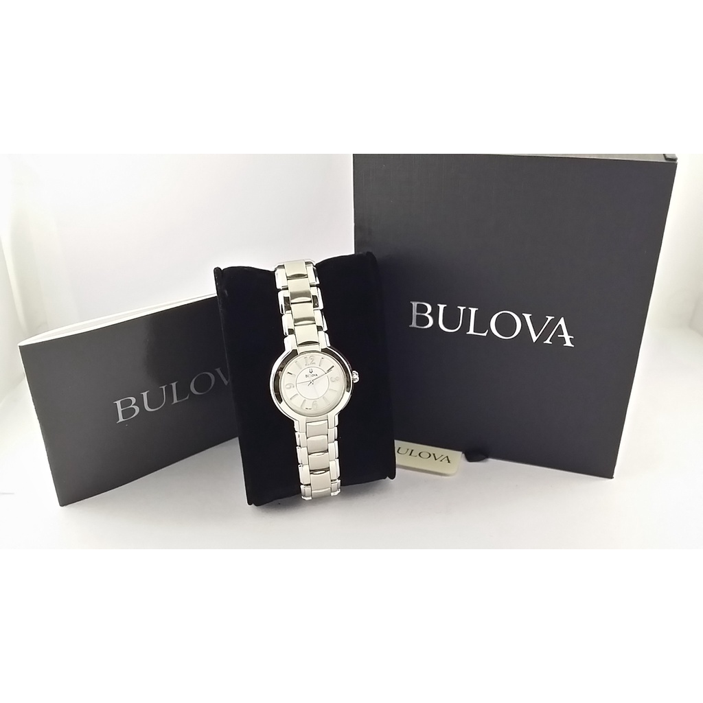 นาฬิกา BULOVA WOMEN'S 96L147 QUARTZ พร้อมกล่อง (ใหม่)