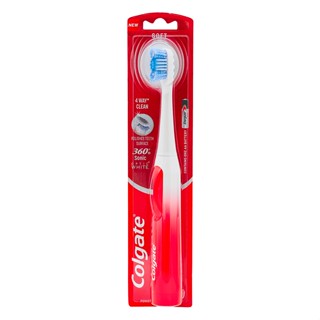 COLGATE คอลเกต แปรงสีฟันไฟฟ้า 360 โซนิค อ๊อฟติค ไวท์