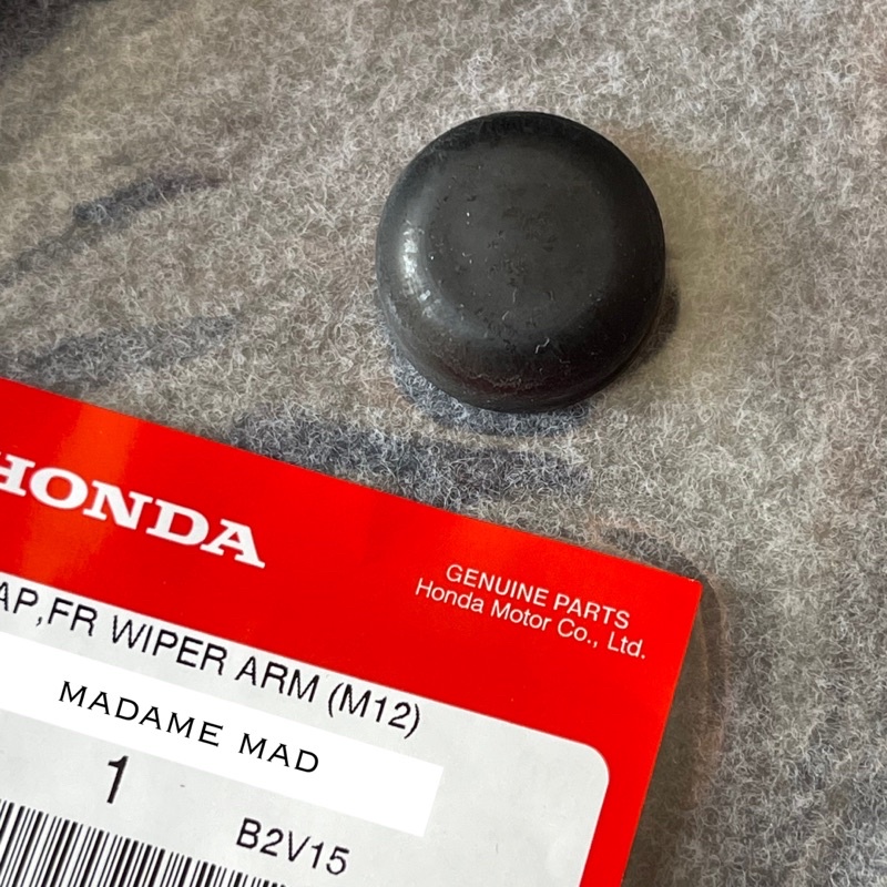 แท้ศูนย์ % ฝาครอบน็อต ก้านปัดน้ำฝน Accord 03-17, Crv 07-16, Civic 12-20, Hrv 15-20, Freed (UU-91611-SDA-A00)