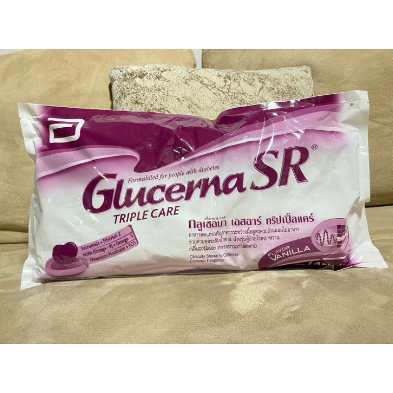 นมกลูเซอนา Glucerna SR 1200g.  สำหรับผู้ป่วยเบาหวาน ❗NEW❗[EXP 28/6/68]