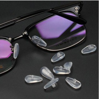 5 คู่ เมล็ดแตงโม ซิลิโคน ถุงลมนิรภัย แผ่นรองจมูก นุ่ม บนแว่น…