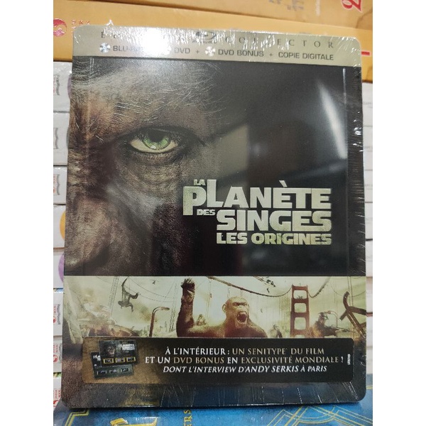 Blu-ray Steelbook Rise of the Planet of the Apes