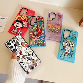 เคส Samsung S22 Ultra Case S21 Ultra S23 โทรศัพท์มือถือแบบใส กันกระแทก ลายสุนัขน่ารัก สําหรับ POPS S20+