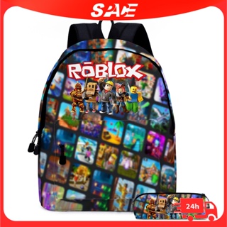 สินค้าใหม่ กระเป๋าเป้สะพายหลัง ลายการ์ตูน Game roblox สําหรับเด็กนักเรียนประถม