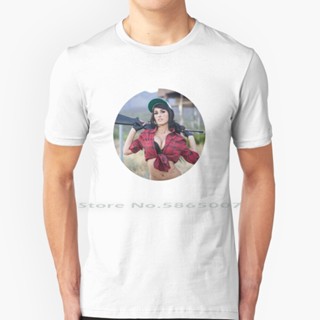 [S-5XL]Sssniperwolf-Bad Ass T Shirt 100% Cotton Sssniperwolf Lia Zombie Survival Cosplay Sexy Hot Girls Chick Attra_05