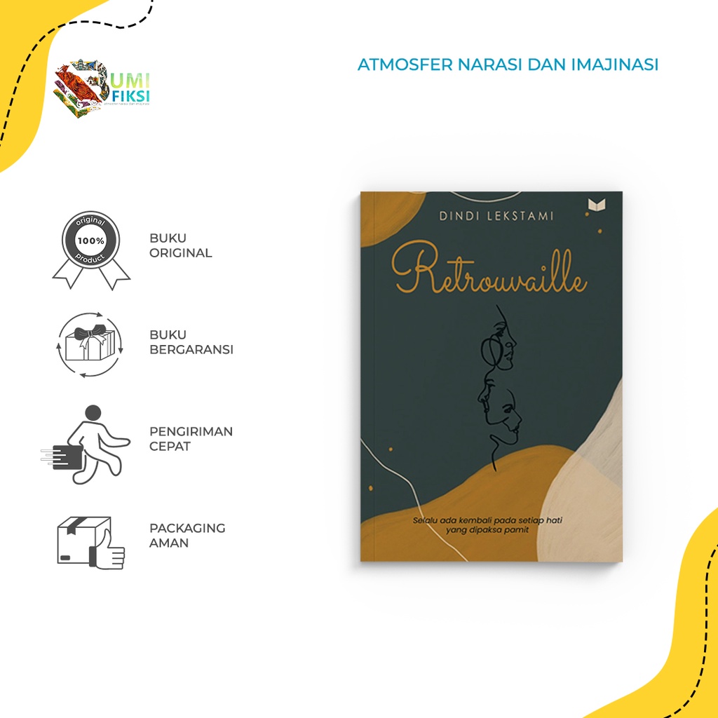 Retrouvaille Novel Book สื่อของเรา Dindi Lekstami Earth Fiction