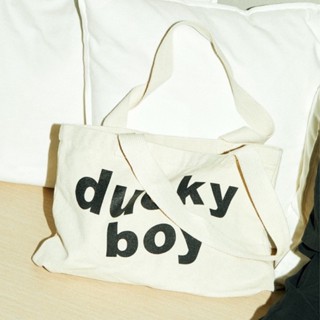 DUCKYBOY RECYCLED TOTE กระเป๋าผ้า