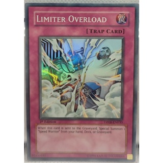 DP08-EN030 1st Edition - Yugioh - EN - Limiter Overload  Super Rare