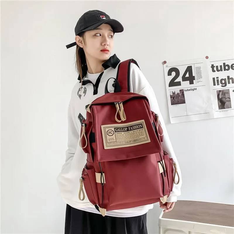 L58  กระเป๋าเป้ขายดีของ LM เป้ผ้า Oxford