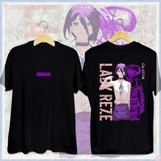 เสื้อยืดt-shirt for men❦I.Chainsaw Man - Makima Anime T-Shirt /T-shirt for men and women/Tee เสื้อยืดสีขาวผู้หญิง_07