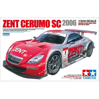 [ชุดโมเดลสเกลประกอบเอง] TAMIYA 24303 1/24 Zent Cerumo SC 2006 โมเดลทามิย่าแท้ model