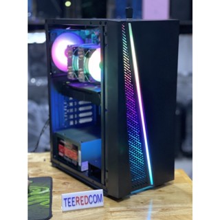 คอมเล่นเกมส์เเรงๆXEON2670v2 10C 20T turbo 3.3Ghz / X79 /ram16GB /RX470 4GB /M.2 NVme256g/PSU 600W