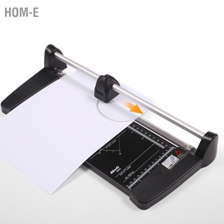 Hom-E Paper Cutter Manual One Touch Tool Change Aluminum Alloy Clear Scale Portable Compact Scrapbook Trimmer