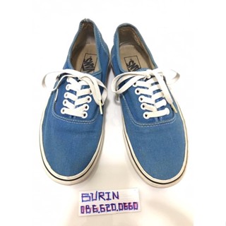 Vans RAD ผ้า canvas จะหนากว่ารุ่นปกติ Sz.8 สีnavy พื้นเต็มแทบไม่สึก  ราคา 3,200฿