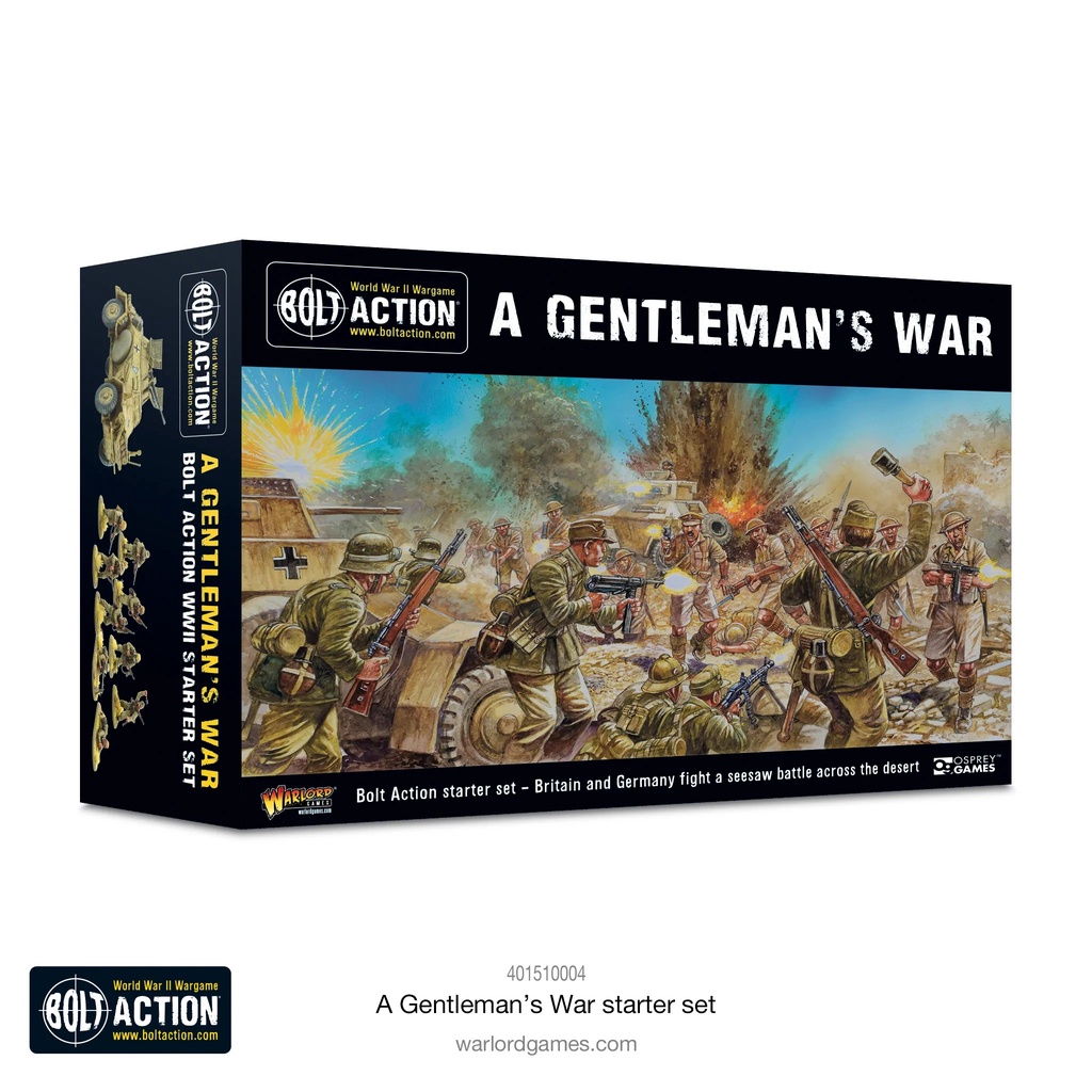 BOLT ACTION : A Gentleman's War - Bolt Action starter set