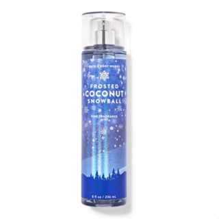 (ของแท้/ปี2022) Bath &amp; Body Works Frosted Coconut Snowball Fine Fragrance Mist 236ml