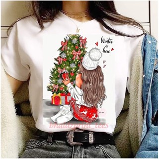 เสื้อยืดBHAIDZ-CHRISTMAS GRAPHIC TEES TSHIRT DESIGNS FOR KIDS AND LADIES 80