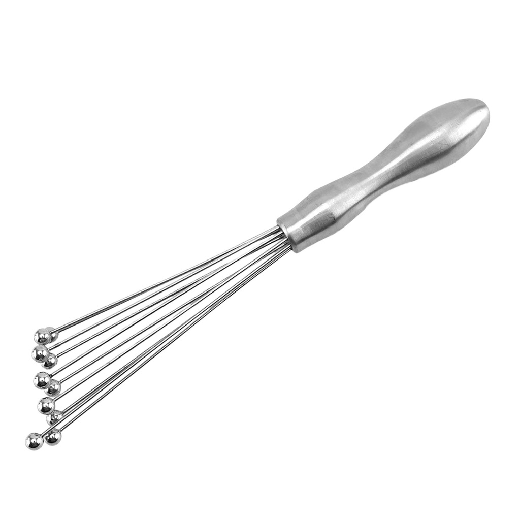 Wire Spatula for Frying Eggs Beater Sainless Eggs 10/12 inch Steel Cooking Mixer Hand Whisk Mixer Ball Hand Plunger