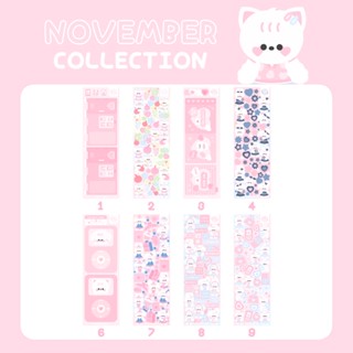 nomnamms NOVEMBER COLLECTION สติกเกอร์ร้านหน่อมแน้ม👖💗