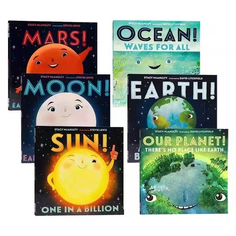 พร้อมส่ง Elements of the Universe by David Litchfield 7 books
