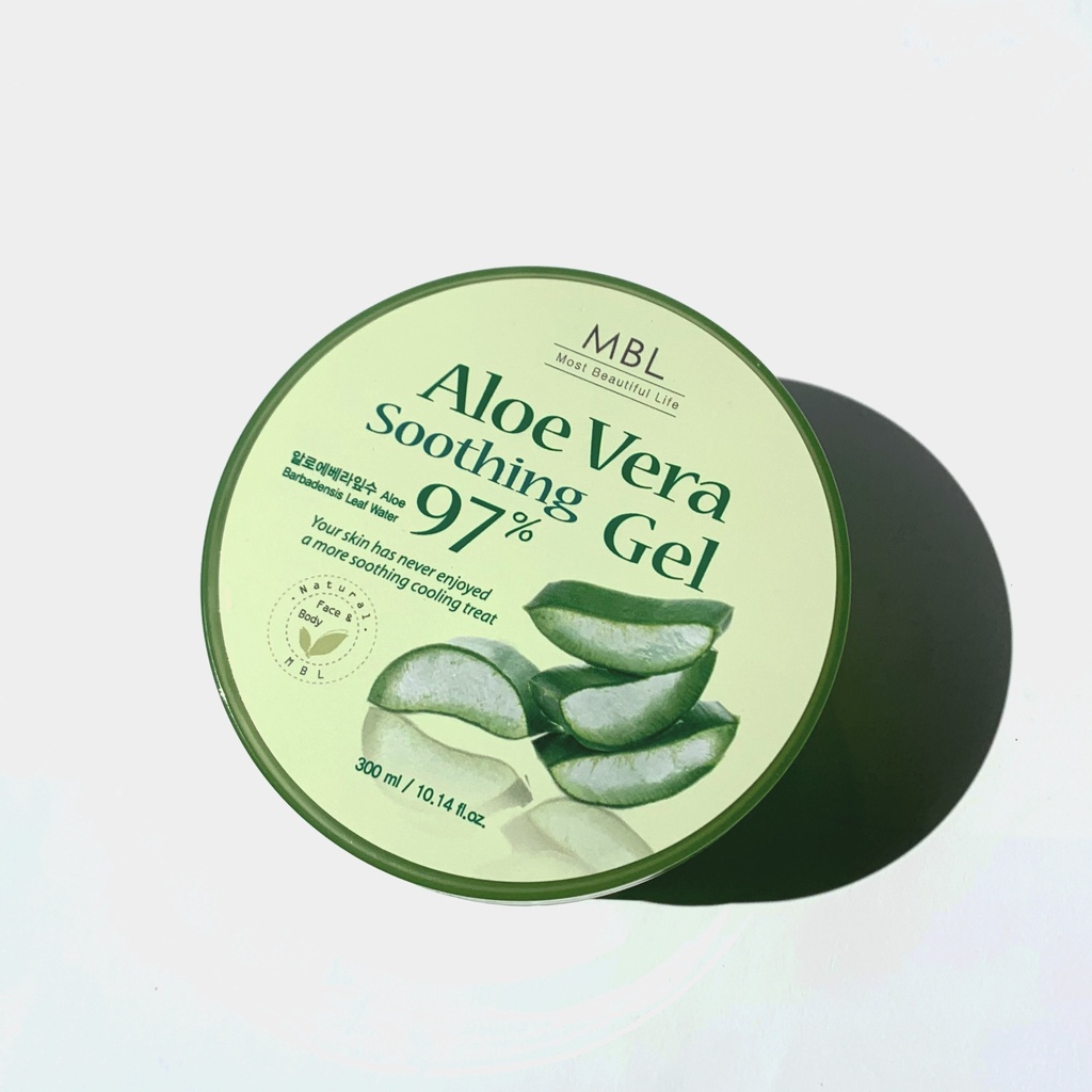 [300ml] MBL เจลอเนกประสงค์เนเจอร์ เจลว่านหางจระเข้ ALOE VERA 97% รูปที่ 3