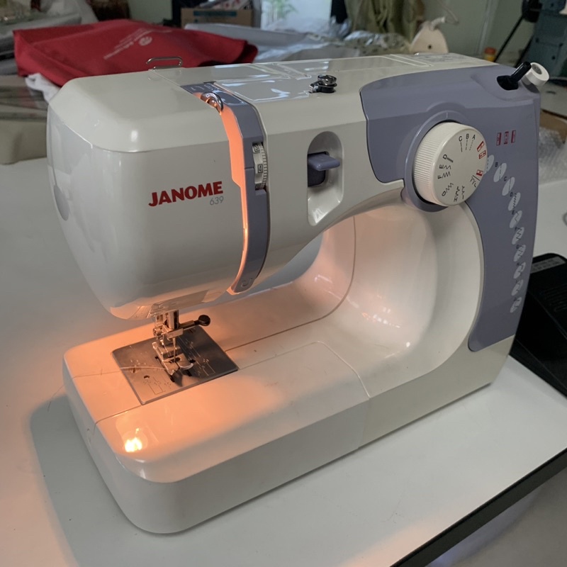 จักรเย็บผ้าJanome (จาโนเม่), JANOME 639 จักรซิกแซก สนเข็มอัตโนมัติ JANOME รุ่น OMJ 639 ของแท้100% (มือสอง)