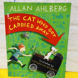 ALLAN AHLBERG THE CAT WHO GOT CARRIED AWAY ปกอ่อน