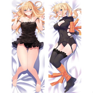 ปลอกหมอน พิมพ์ลายอนิเมะ Konosuba Aqua Darkness Yunyun Dakimakura สําหรับตกแต่งบ้าน เตียงนอน DIY