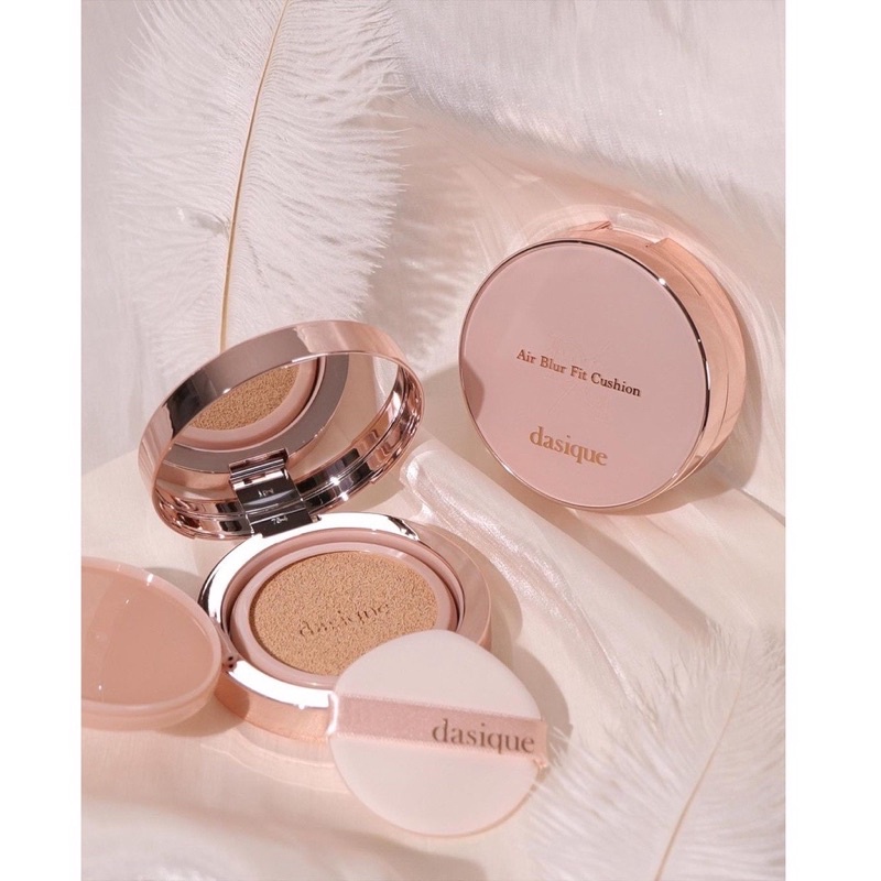 ส่งต่อ Dasique Air Blur Fit Cushion #23W Warm Natural (ตลับจริง+รีฟิล)