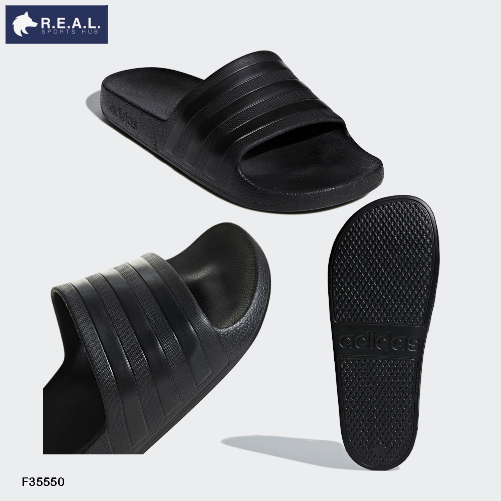 รองเท้าแตะ Adidas Adilette Aqua Black โทนสีดำ/กรม [EG1758 F35543 F35550 F35542 GX4279 IF0895]
