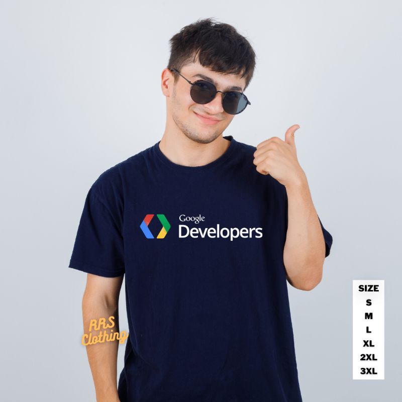 เสื้อยืดการเขียนโปรแกรม Google Developer Jumbo Nogoding Coding หนังสือการเขียนโปรแกรมการเข้ารหัส