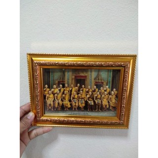 กราบไหว้ เสริมโชค ภาพมงคล ใส่ กรอบรูป มอบของขวัญ ของฝาก ที่ระลึก
