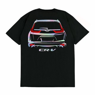 Sakazuki Kaos Baju Car HONDA CRV TURBO PRESTIGE ด้านหลัง Kaos