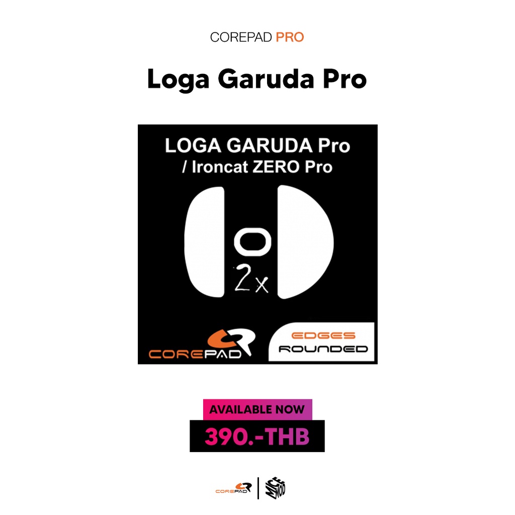 เมาส์ฟีท Corepad ของ Loga Garuda Pro Wireless [Mouse Feet]