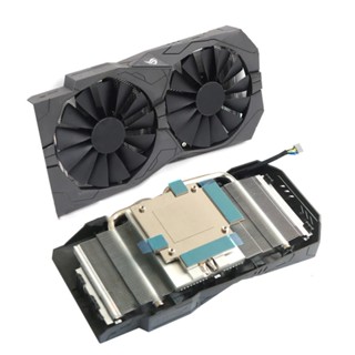 DIY Heatsink Cooler Fan Replacement For Public Version RX 470 480 570 580 RX470 RX480 RX570 RX580 Graphics Card Cooler F