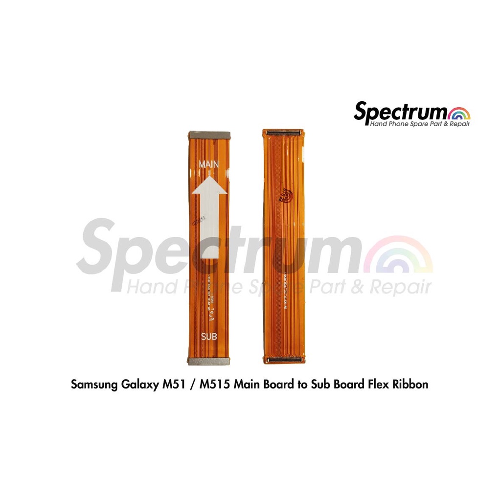 บอร์ดหลัก SM Galaxy M51 / M515 เป็น Sub Board Flex Ribbon