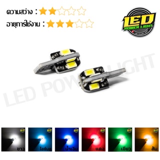 ไฟหรี่LED ขั้วT10 8Chlip 100.- บาท/คู่