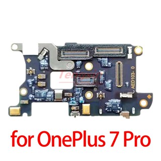 บอร์ดอ่านซิมการ์ด พร้อมไมโครโฟน สําหรับ OnePlus 7 Pro OnePlus 7 Pro