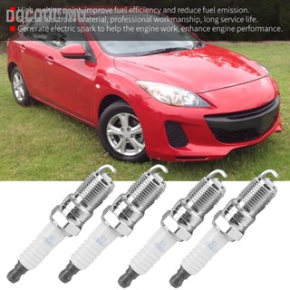 BDocool Mo L3Y4-18-110 หัวเทียนเครื่องยนต์รถยนต์ สําหรับ Mazda 3 Series 6 Mpv Tribute 4 ชิ้น