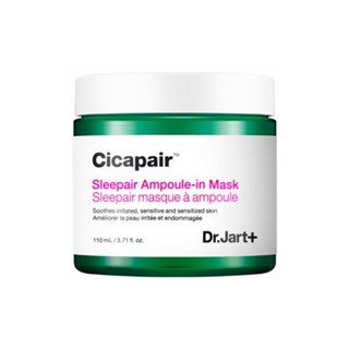 dr.jart+ cicapair sleepair ampoule in mask