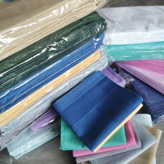 ผ้า​เช็ดหน้า​ ผู้​ชาย, ผู้​หญิง, สีพื้น​ คอตตอน​100​% ขนาด40x40​ซ.ม​