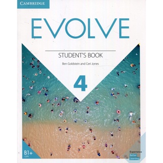 DKTODAY หนังสืออย่างเดียว EVOLVE 4:STUDENTS BOOK ** ไม่มีโค๊ดออนไลน์**