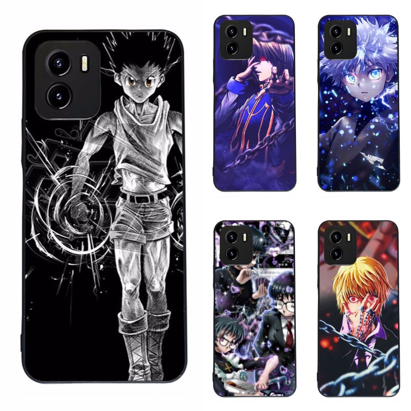 Hunter X Hunter 4 สําหรับ Vivo Y01 Y15A Y15s เคสโทรศัพท์ฝาครอบป้องกันสีดํา