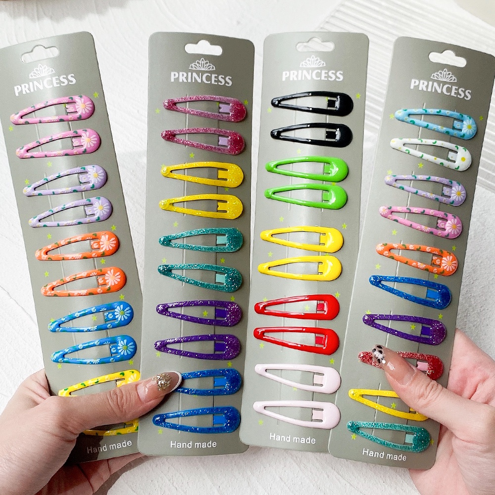30 ชิ้น / เซต ผู้หญิง กิ๊บ ที่มีสีสัน น่ารัก รูปหยดน้ํา หวาน กิ๊บติดผม ปิ่นปักผม เลื่อน คลิป แฟชั่น เครื่องประดับผม