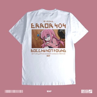 เสื้อยืด พิมพ์ลายการ์ตูนอนิเมะ Bocchi The Rock Hitori Gotoh Kessoku Band Error Meme Bocchi สไตล์ญี่ปุ่น