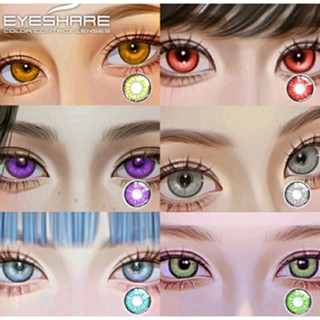 【EYESHARE】คอนแทคเลนส์ฮาโลวีน AYY2 Ghostคอนแทคเลนส์คอนแทคเลนส์คอสเพลย์ประจำปีโยนเลนส์ 14.5 มม.