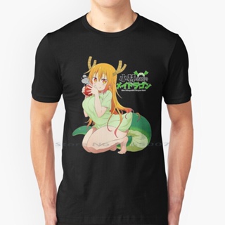 [S-5XL]Dragon Maid T Shirt 100% Cotton Anime Tohru Miss Kobayashis Dragon Maid Lucoa Manga Cute Kanna Kamui Kawaii _05