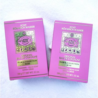 สบู่ก้อน 4711floral collection rose 100g. (1ก้อน)