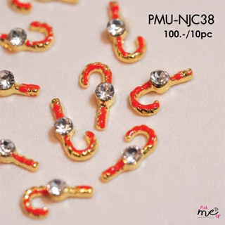 จิวติดเล็บ อะไหล่ติดเล็บ เพชรติดเล็บ Nail Jewelry  Christmas NJC38